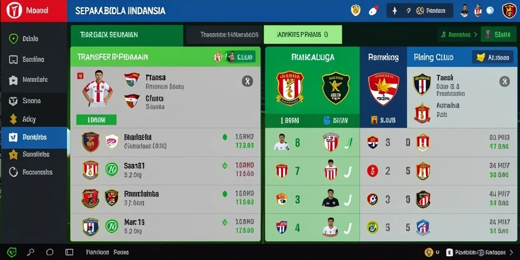 Tampilan antarmuka yang menarik dan fungsional.