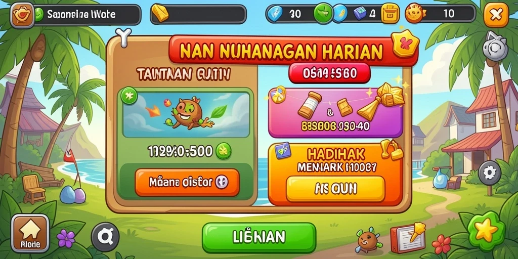 Tampilan antarmuka yang user-friendly.