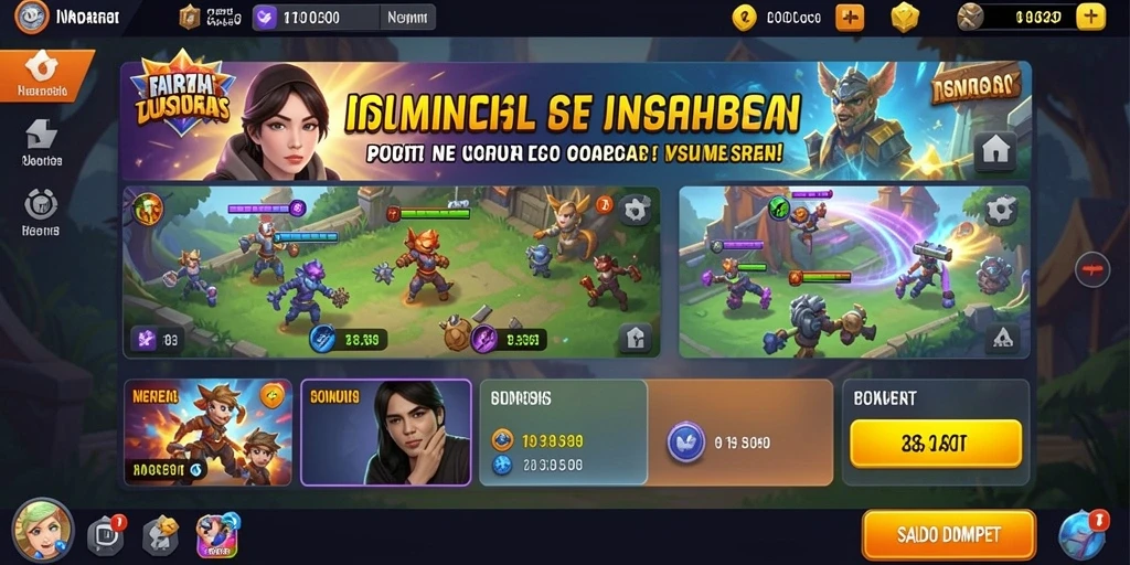 Tangkapan layar dari permainan slot yang mengasyikkan.