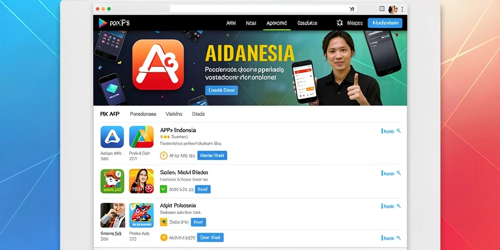 Tampilan antarmuka yang menarik dan modern.