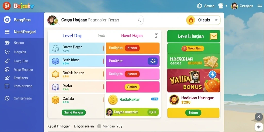 Tampilan antarmuka yang ramah pengguna dan menarik.