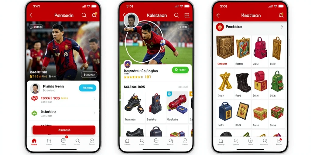 Tampilan antarmuka yang menarik dan user-friendly.