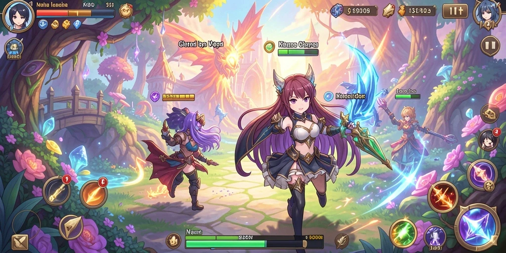 Screenshot menampilkan tampilan permainan slot yang memukau.