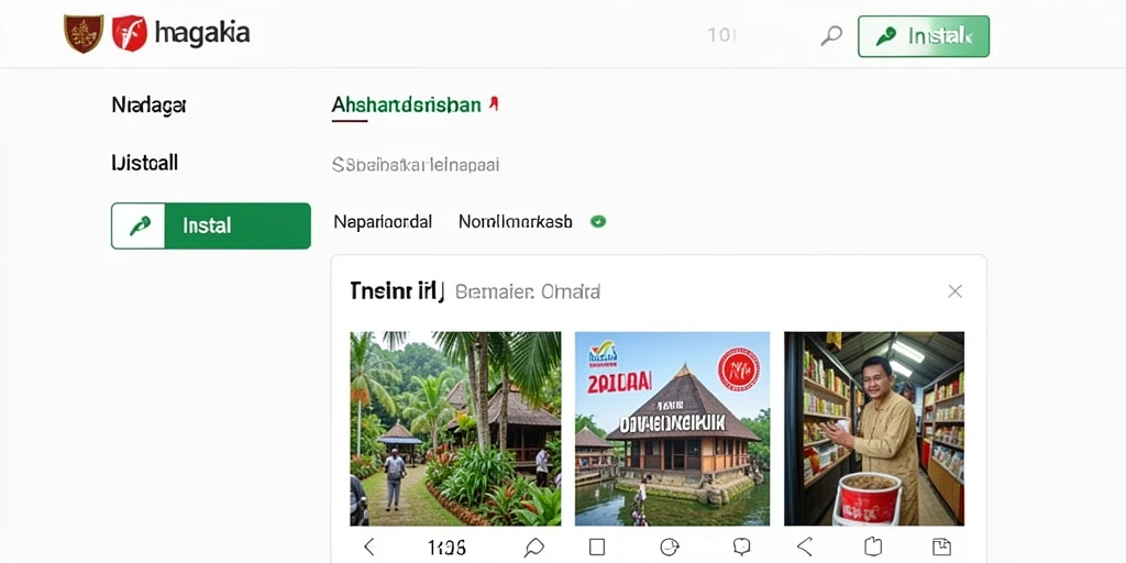 Tampilan antarmuka aplikasi yang menarik dan mudah digunakan.