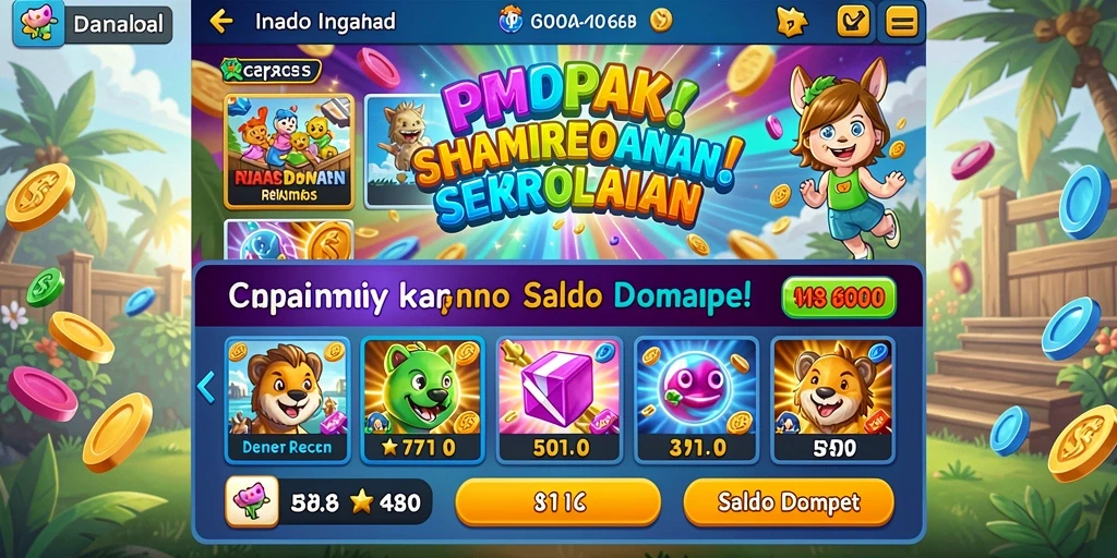 Screenshot menampilkan antarmuka yang menarik.