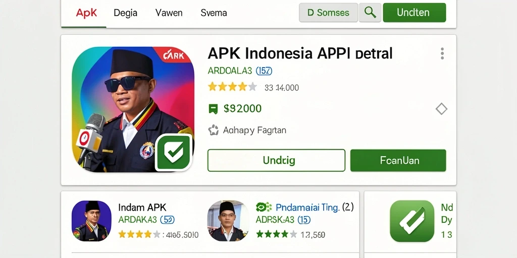 Tampilan awal aplikasi yang menarik dan informatif.