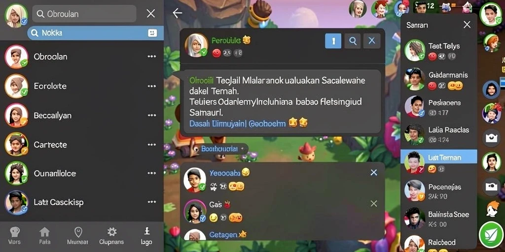 Tampilan antarmuka yang ramah pengguna.