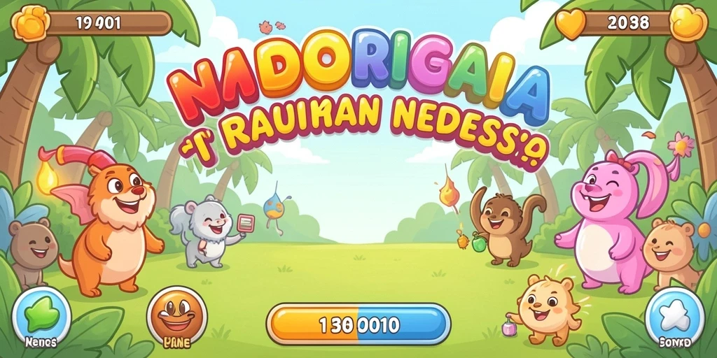 Tampilan awal yang menarik dan mudah dimengerti.
