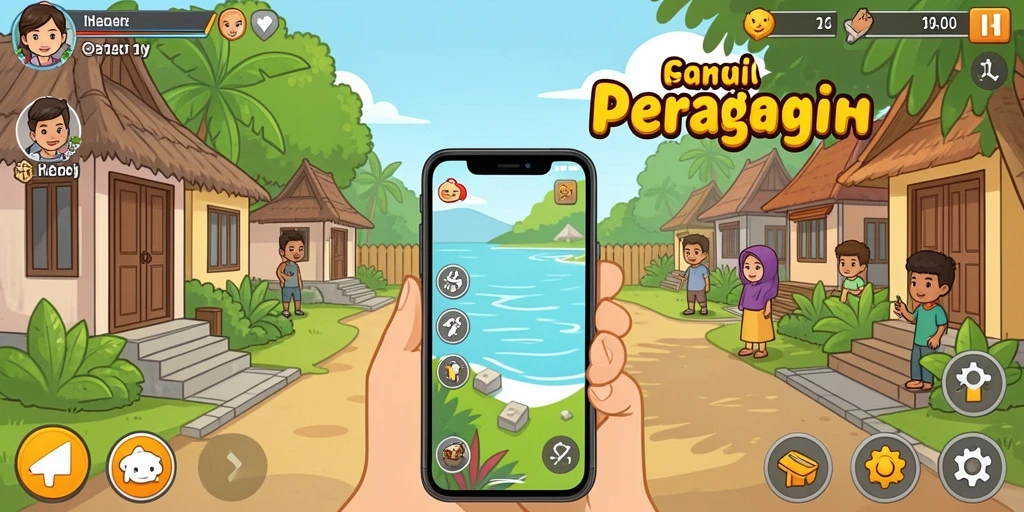 Screenshot antarmuka utama UDINTOGEL yang menarik.