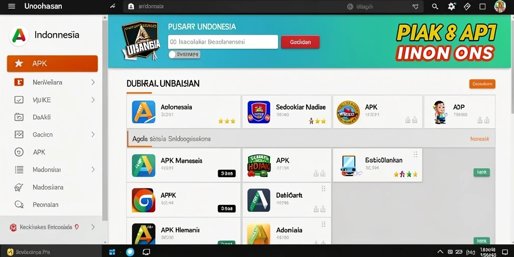 Tampilan level awal yang menawan dan penuh warna.