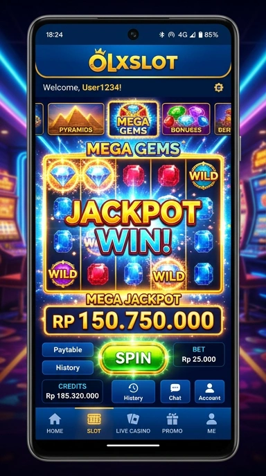 Pratinjau antarmuka olxslot — aplikasi APK resmi Android v1.3.4